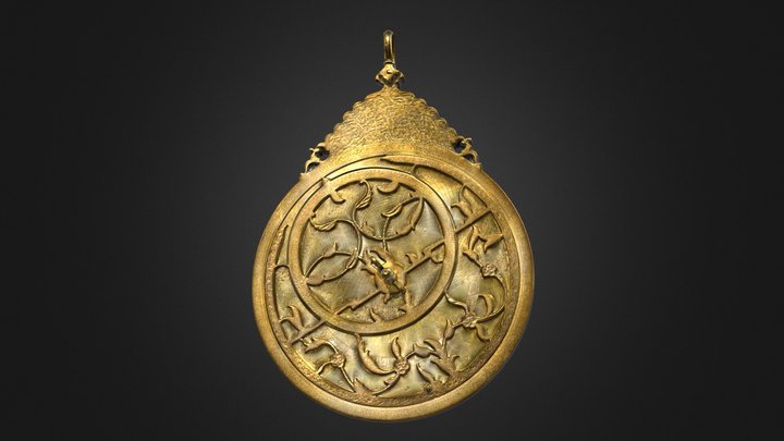 Planispheric Astrolabe 3D Model