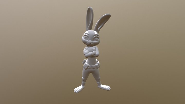 Judy Blend For Print 3D Model