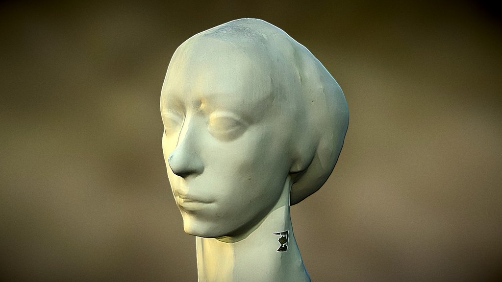 Head sculpture by Philip Grausman Download Free 3D model by alban