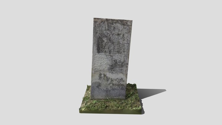 Headstone 1 Model 3D Model