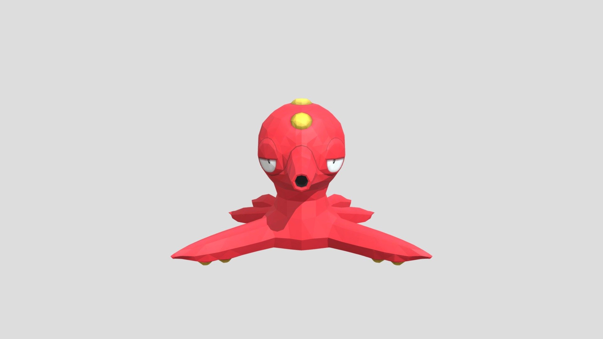 Octillery - Download Free 3D Model By Nguyenlouis32 [e3236ad] - Sketchfab