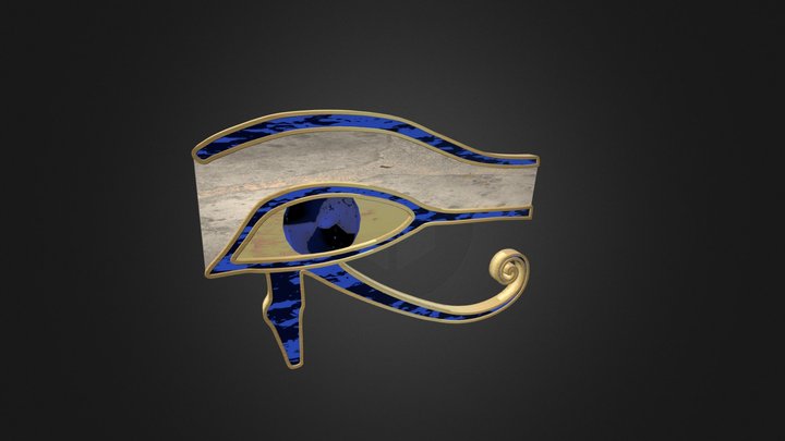 Horus Eye 3D Model
