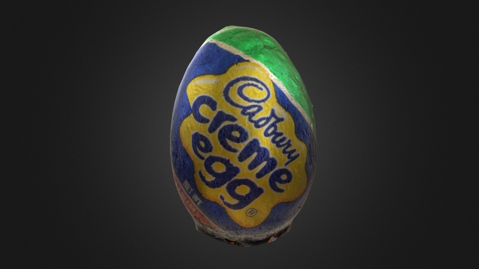 Chocolate Egg - 3D Model by Grishmanovskij Anton