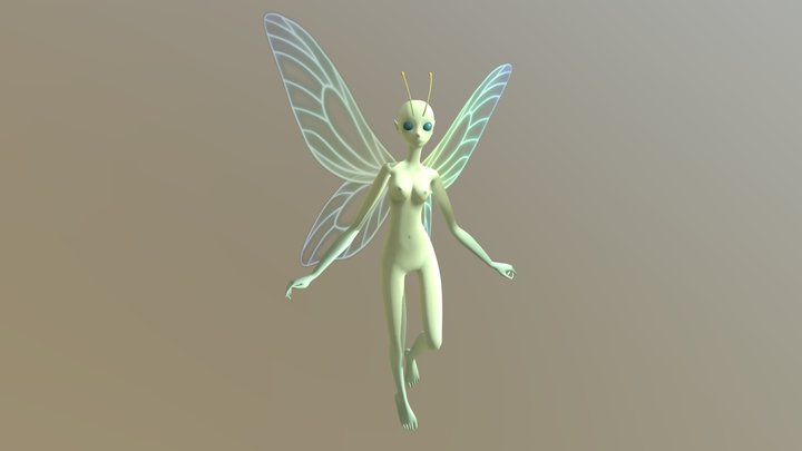Pixie Fairy 3D Model