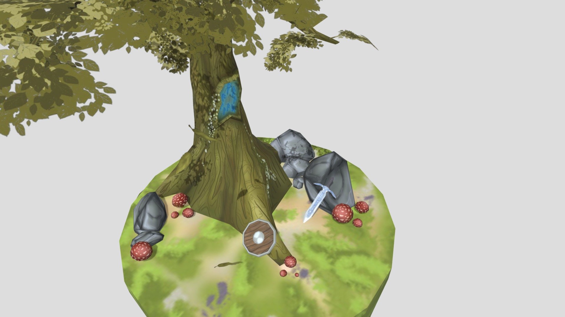 Diorama — Sketchfab embed 3D viewer