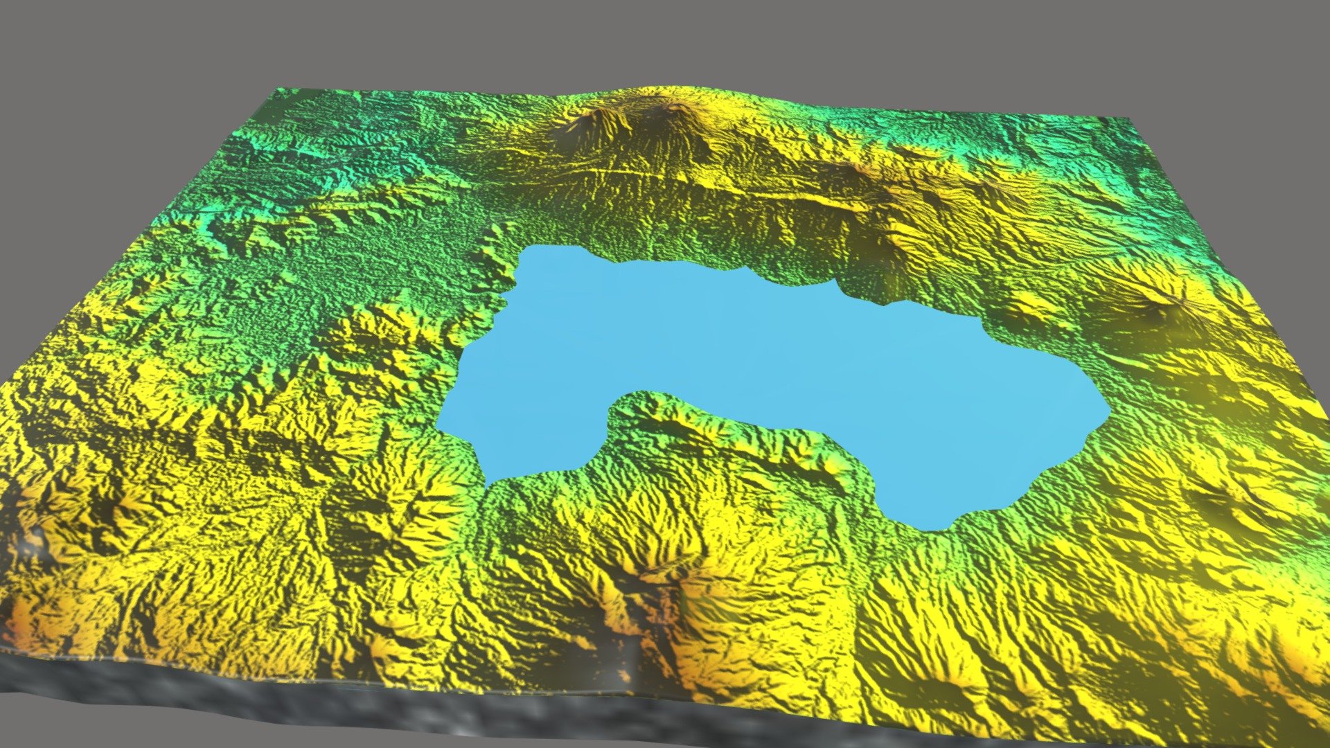 Danau Bandung Purba - Download Free 3D model by Ipay [e326187] - Sketchfab