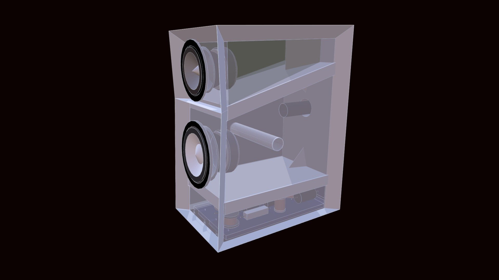 PYTHAGORAS Delta Monitor Transparent - 3D model by pythagoras-hifi.at ...