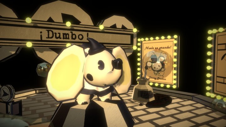Dumbo 1930 - Mediashow 2024-1 (Animado) 3D Model