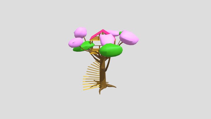 Tree House Lucas van den Heuvel 3D Model