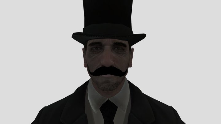 RDR1 - Strange Man 3D Model