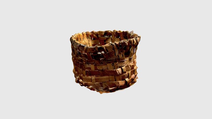 Cedar Basket 3D Model