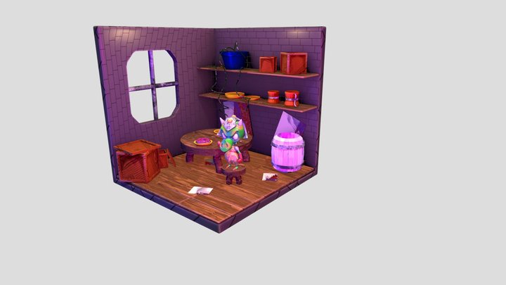 ModuleGA_Scène 3D Model