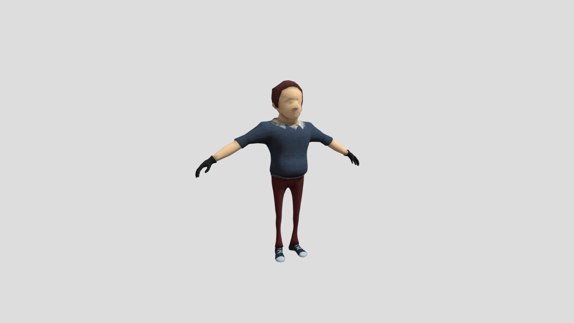 Hello neighbor Pre Alpha Man - Download Free 3D model by Smaol3000 ...