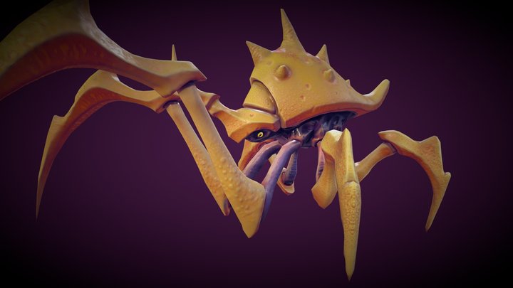 Aranhas - Firefall fan art 3D Model