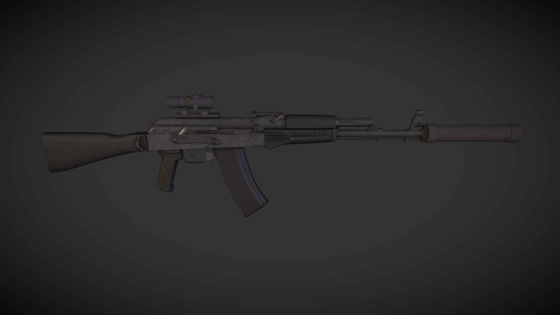 AK-74M SPECIAL FORCE - 3D model by TessaraOxygen (@19vladis97) [e32a174 ...