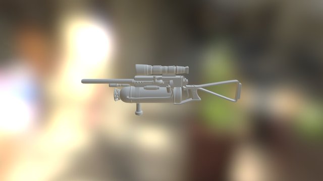 пушке 3D Model