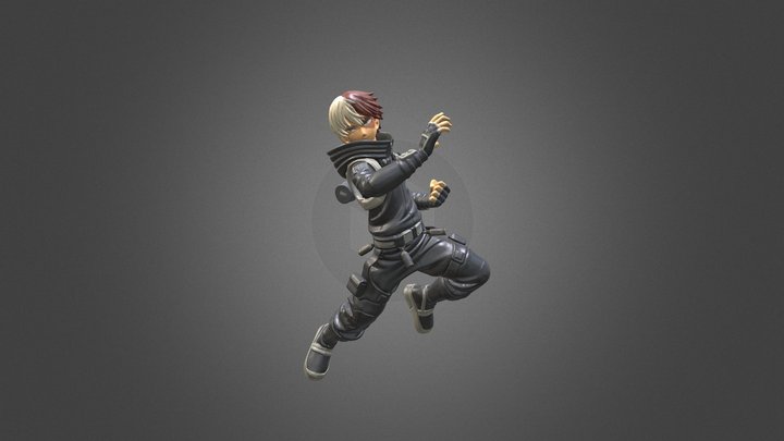 Shoto Todoroki 3D Model