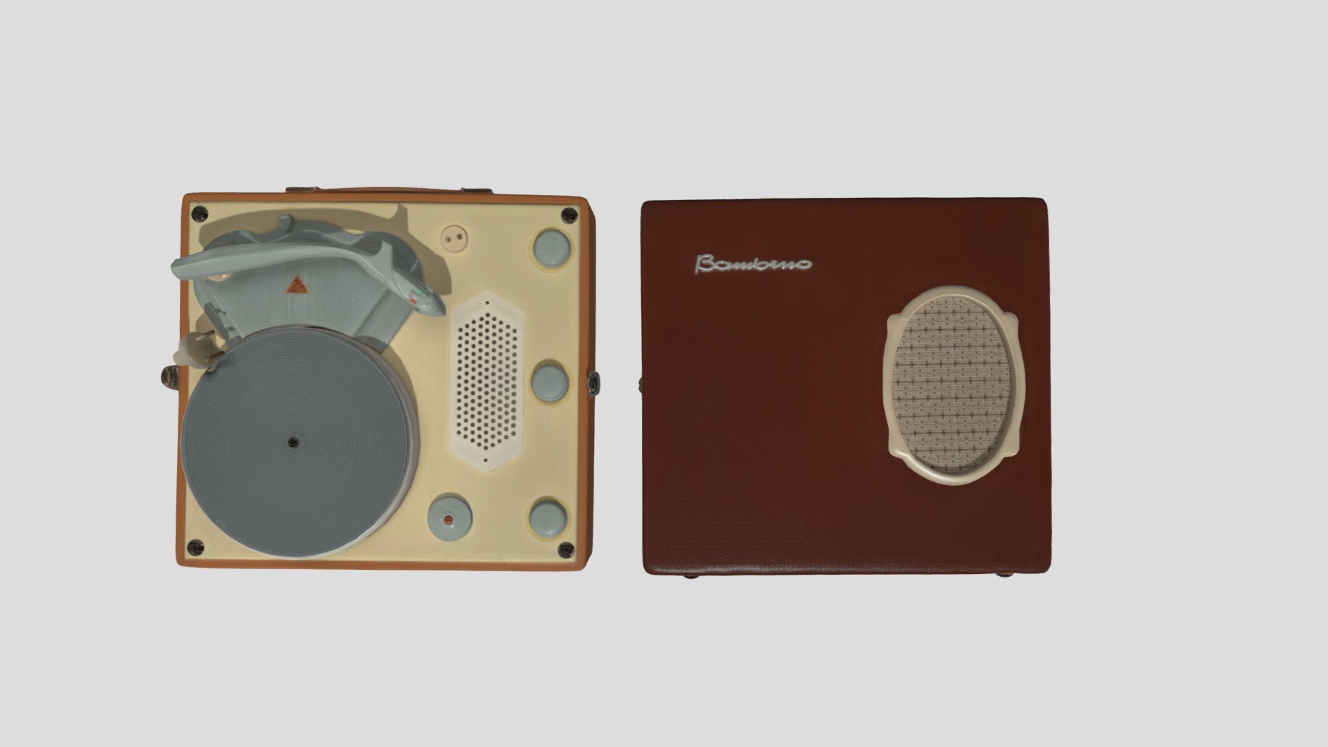 Bambino WG-252 suitcase gramophone