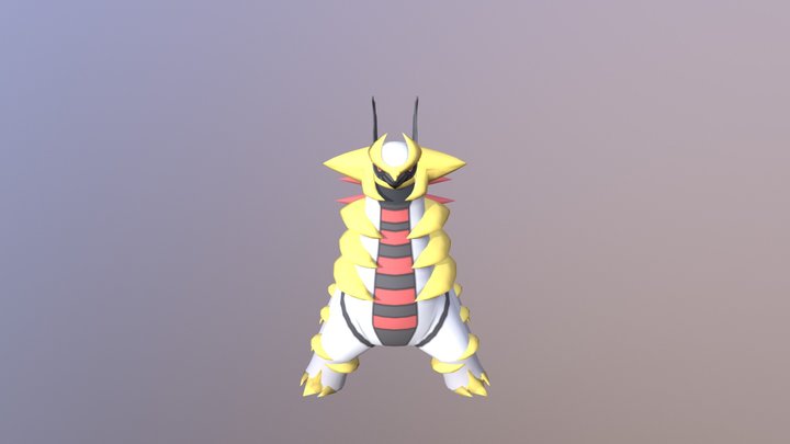 Giratina 3D Model