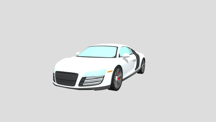 2014 Audi R8 (FREE TO USE) 3D Model