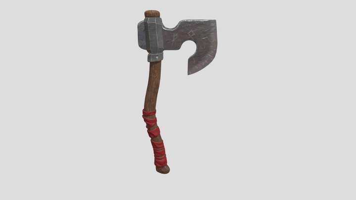(Old Work) Axe_ExampleTextures 3D Model