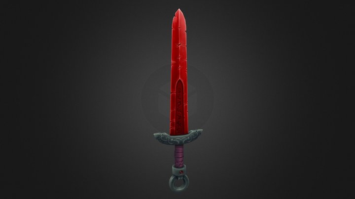 Daemon rune-sword 3D Model