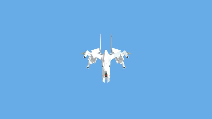 SA-77 Silpheed 3D Model