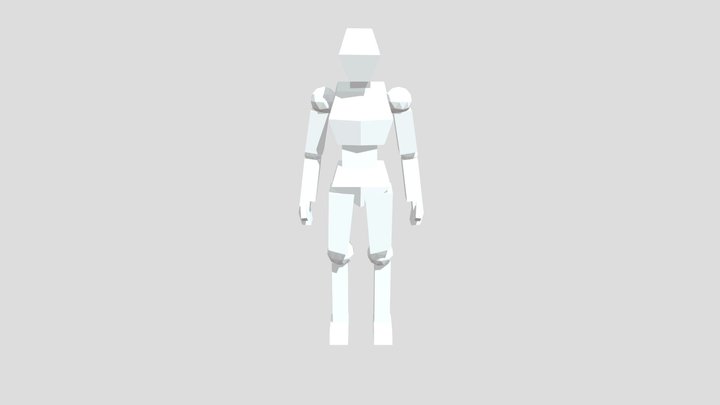 Strut Walking 3D Model