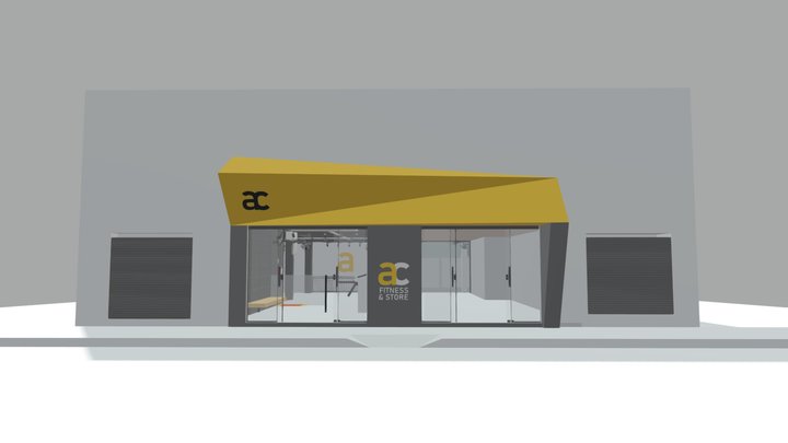 RV02_EXE_REFORMA AC FITNESS 3D Model
