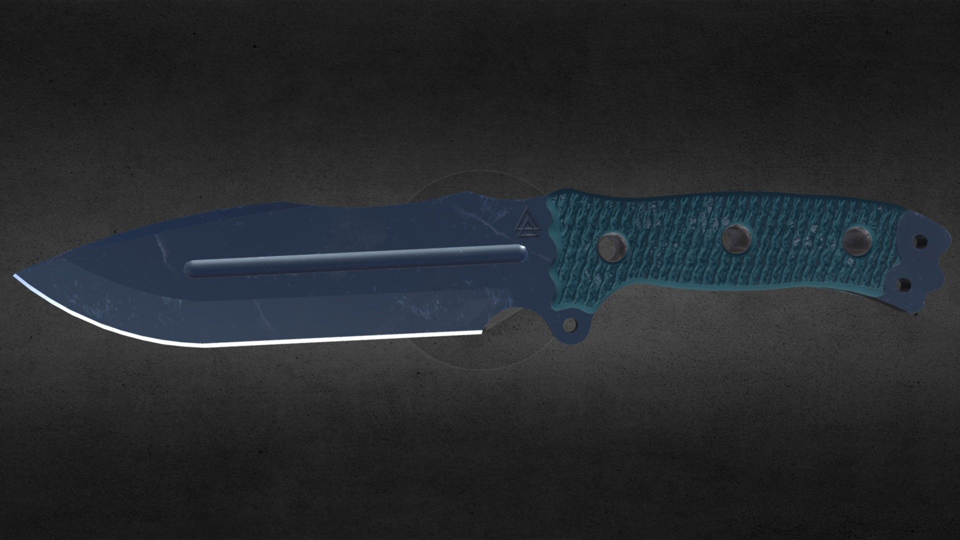 Busse Battle -Shark Knife 3D model