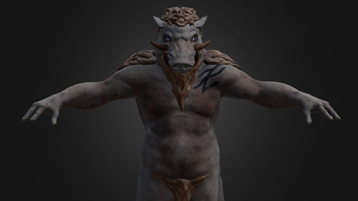 MUDBOX 2RD WARTHORG WARRIOR 3D Model