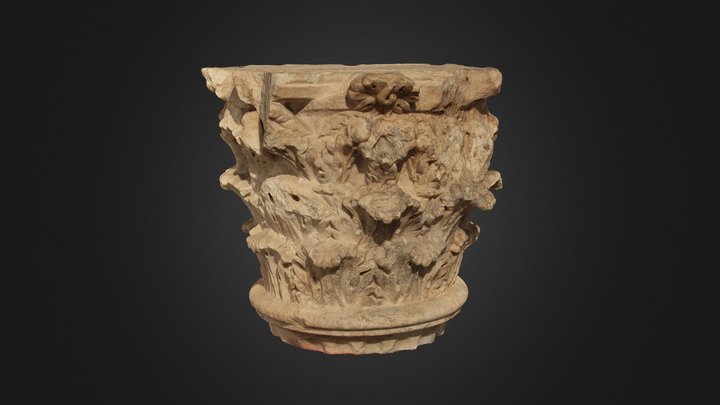 Korinthisches Kapitell aus Augsburg 3D Model