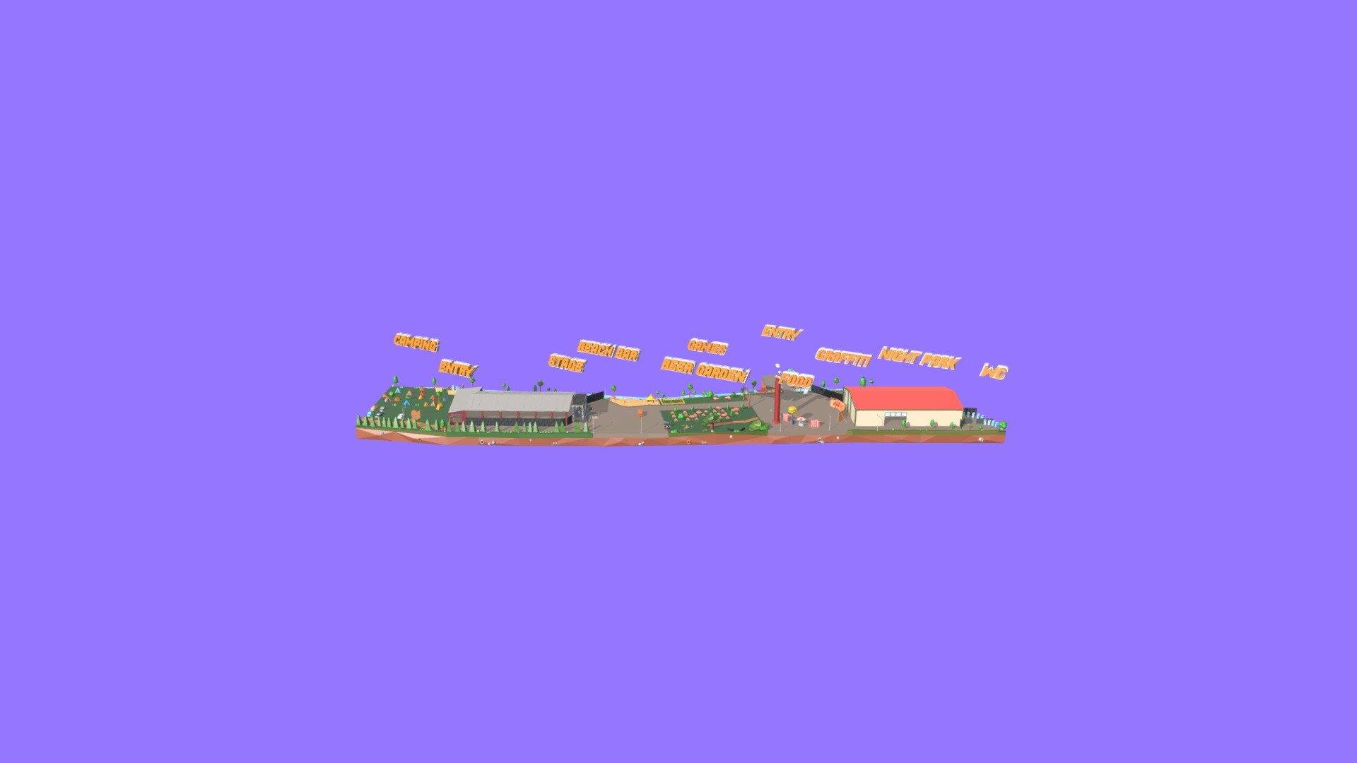 HAUFESTIVAL - Map — Sketchfab embed 3D viewer