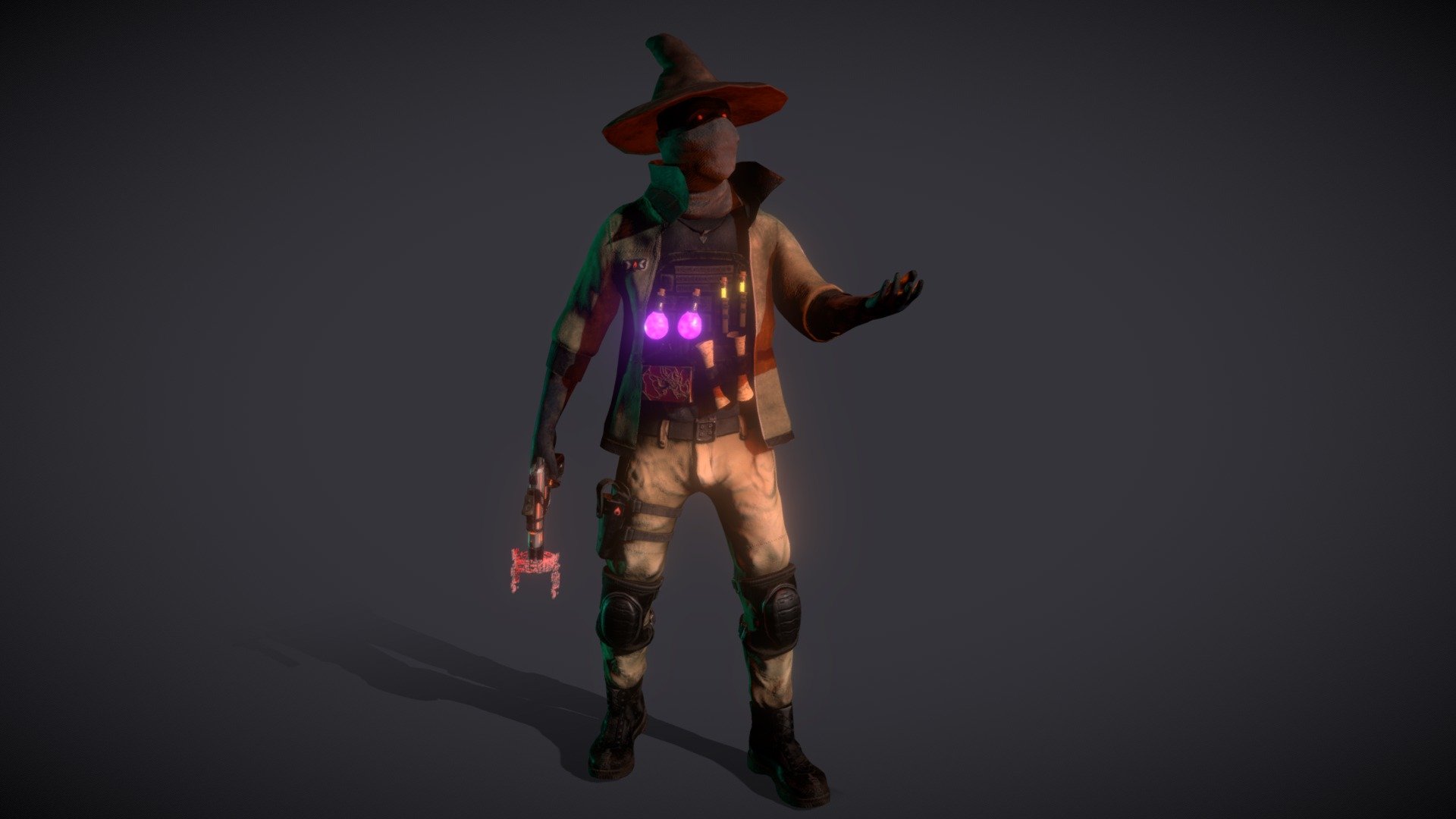 Tactical Warlock [FlippedNormals Challenge]