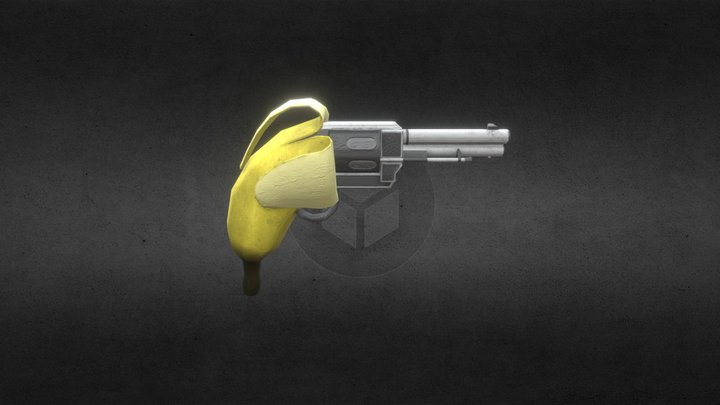 Banana_Pistol 3D Model
