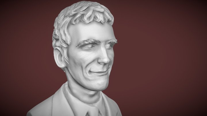 Luis Alberto Spinetta - Printable 3D Model