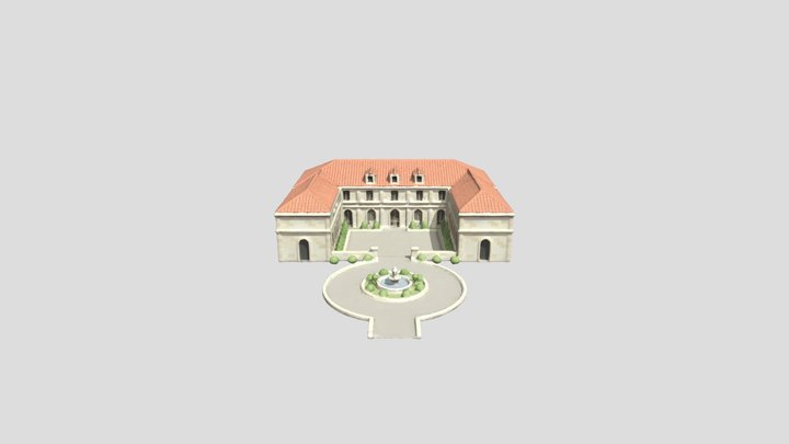 Fountain Court Villa 3D Model