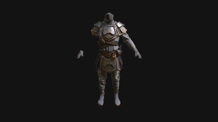 Warlock's End - Metahuman Armor 3D Model