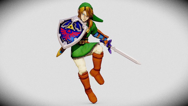 Link Trophy (Recreacion) – Modello 3D gratuito STL