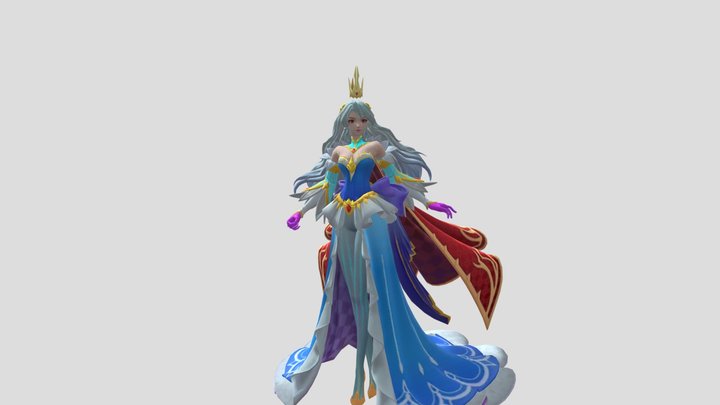 Vexana Snow White (Animation) 3D Model
