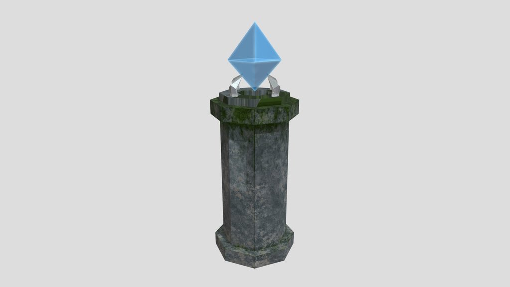 Lowpoly Cristal Turret