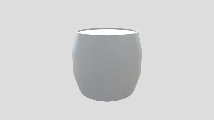 2nd barrel with no texture 3D Model