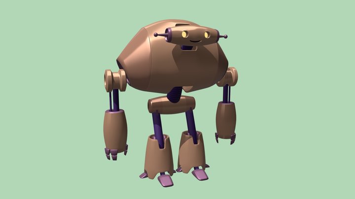 Robot #2 3D Model