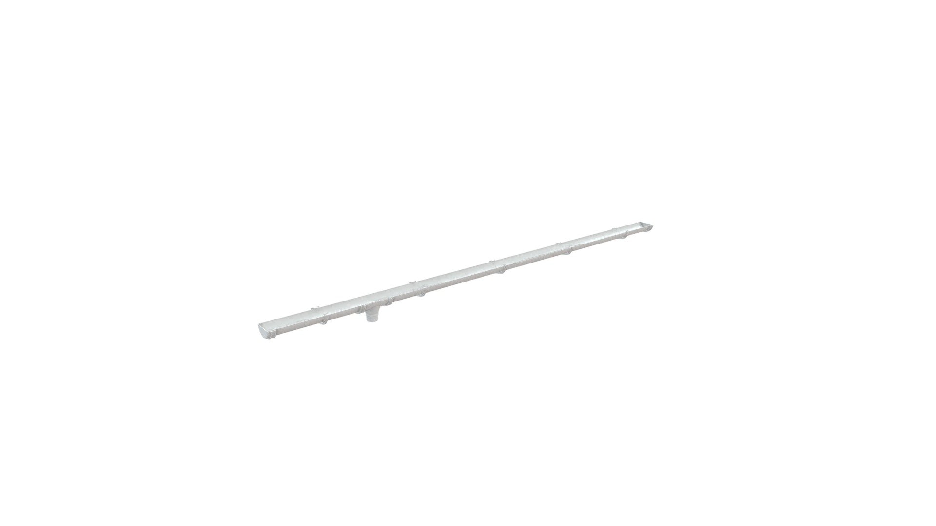 Polypipe - 112mm Half Round Gutter System