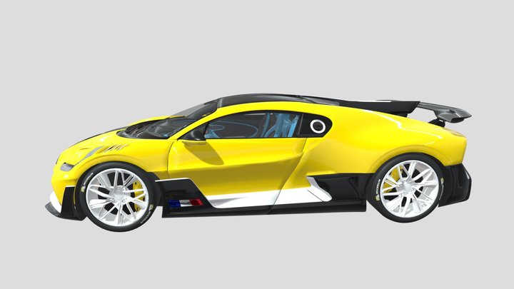 Bugatti Divo 3D Model