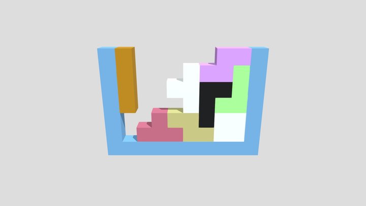 Tetrisblocks 3D Model