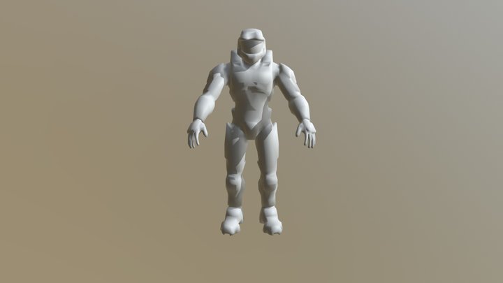 halo 3D Model