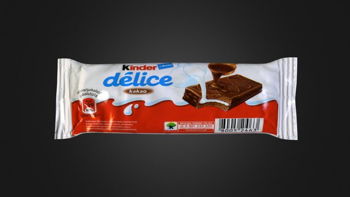 Kinder Delice 3D Model