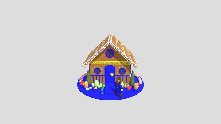 Stylized Gingerbread Man – Modello 3D gratuito STL