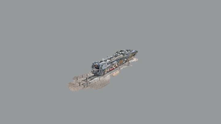 20210821 locomotive scan 3D Model